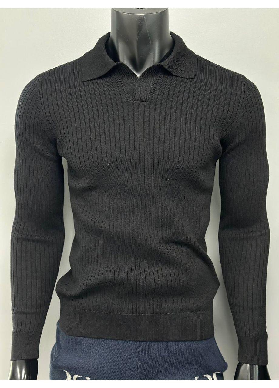 Поло джемпер на длинный рукав No Brand (364813548)