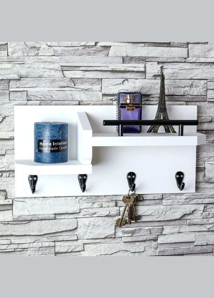 Ключниця дерев'яна Бремар зефір (КЛЧ-016120) No Brand (327090187)