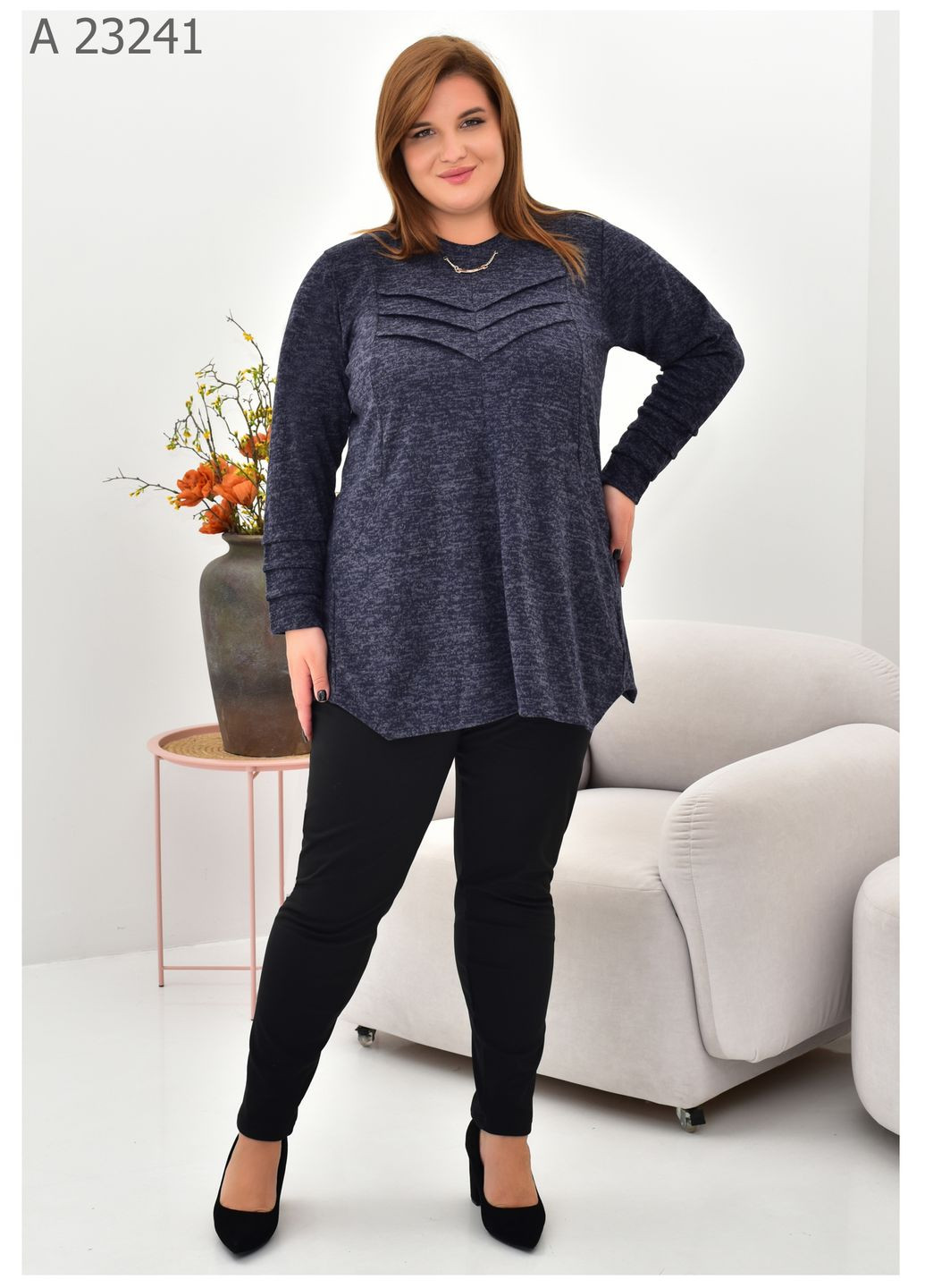 Жіноча туніка великого розміру SK (360879037)