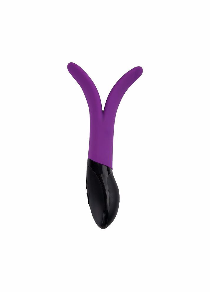 Вибратор для точки G двойной мягкий трёхмоторный Gvibe Фиолетовый No Brand (303910712)