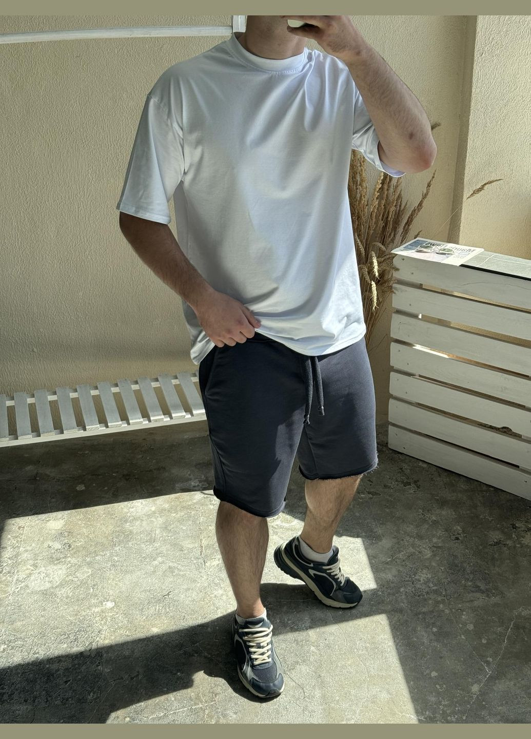 Белый летний стильный костюм💎 Luna