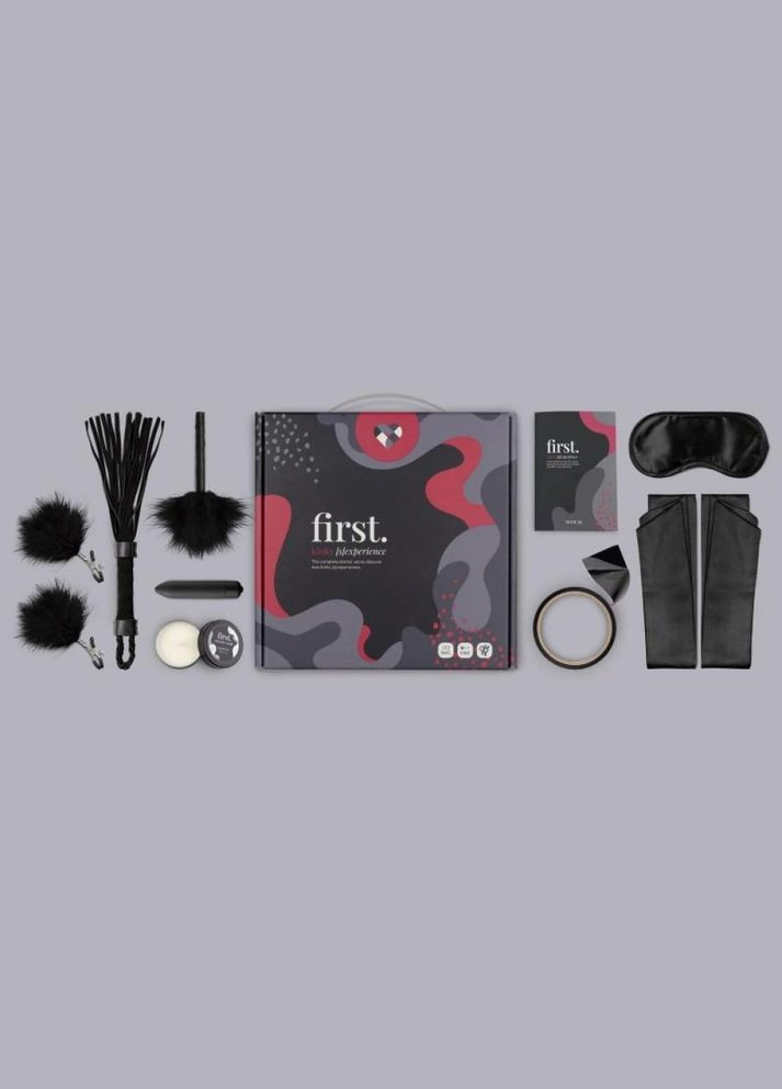 Набір секс іграшок 8 предметів First. Kinky [S]Experience Starter Set LoveBoxxx (298050544)