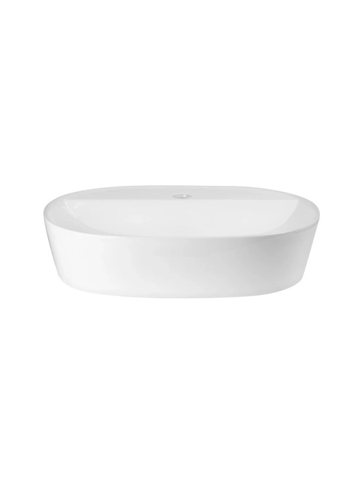 Раковина накладная Premium ELLIPSE-0203 510х375х120mm с отверстием под смеситель (MP6678) Mixxus (392252211)