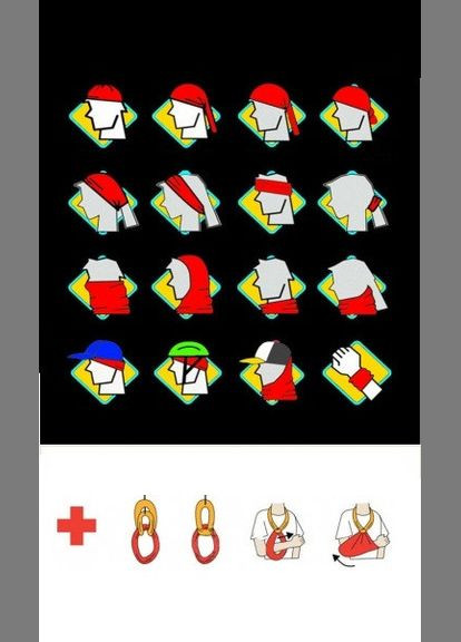 IST бафф маска на лицо и шею летняя мультиповязка ist3 универсальная (7492745453) черный производство -