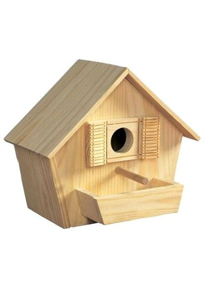 Скворечник садовый из дерева Плавунчик бланже (СКВ-006501) No Brand (328605420)