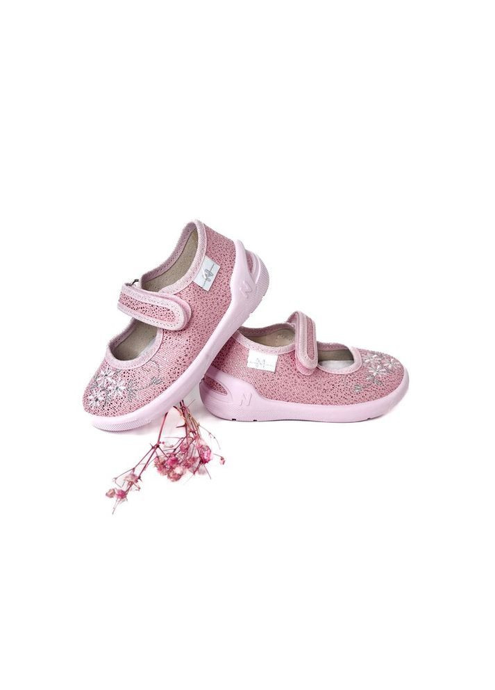 Розовые тапочки 18 г 11,8 см розовый артикул м204 Waldi