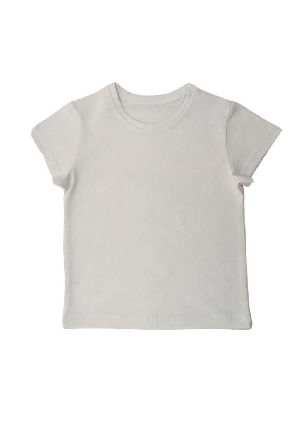 Біла демісезонна футболка Лио