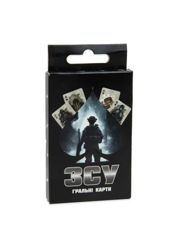 Карточная игра "ЗСУ" 30789 на украинском языке Strateg (392077129)