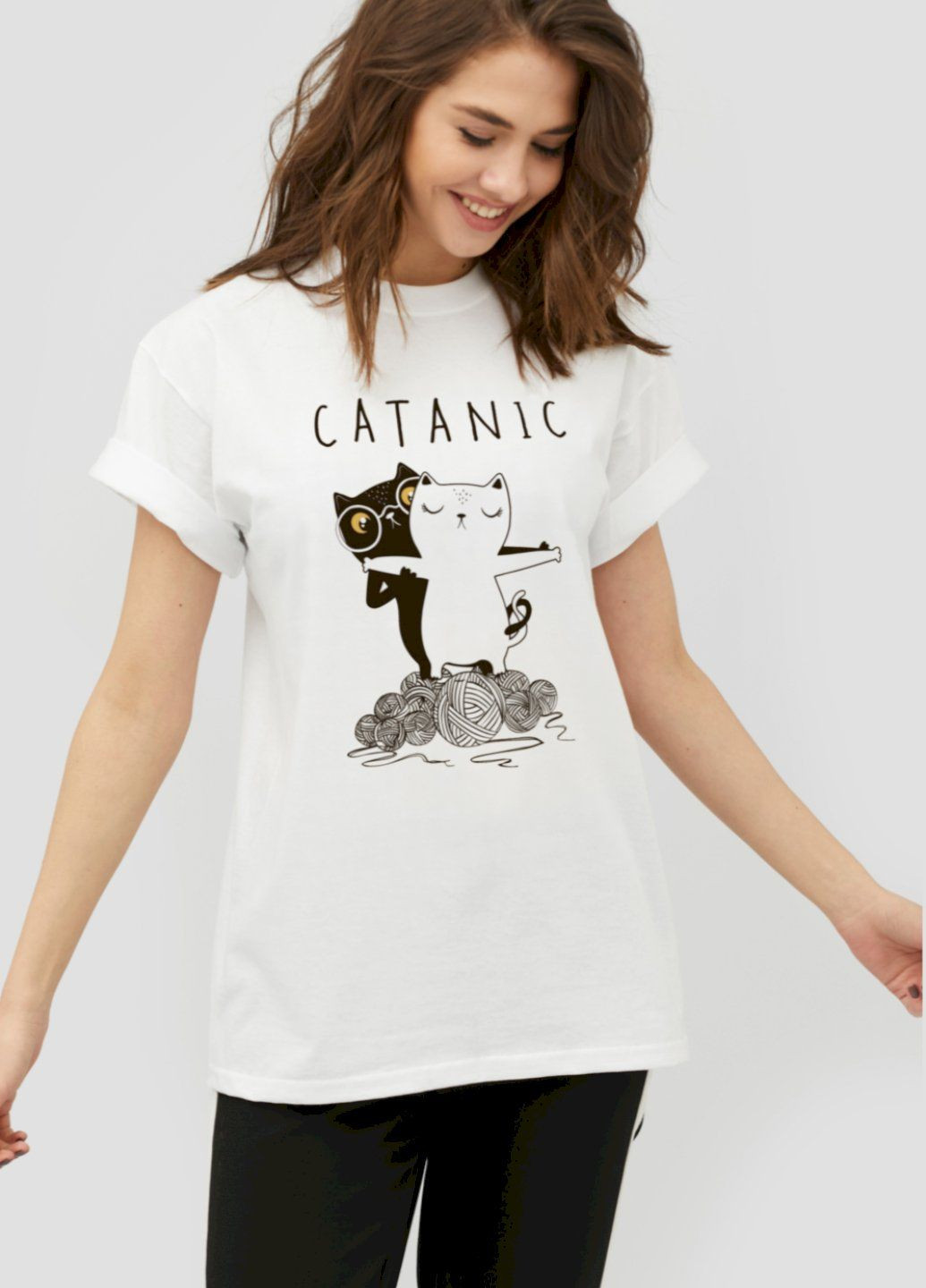 Футболка Oversize YAPPI - (252385789)