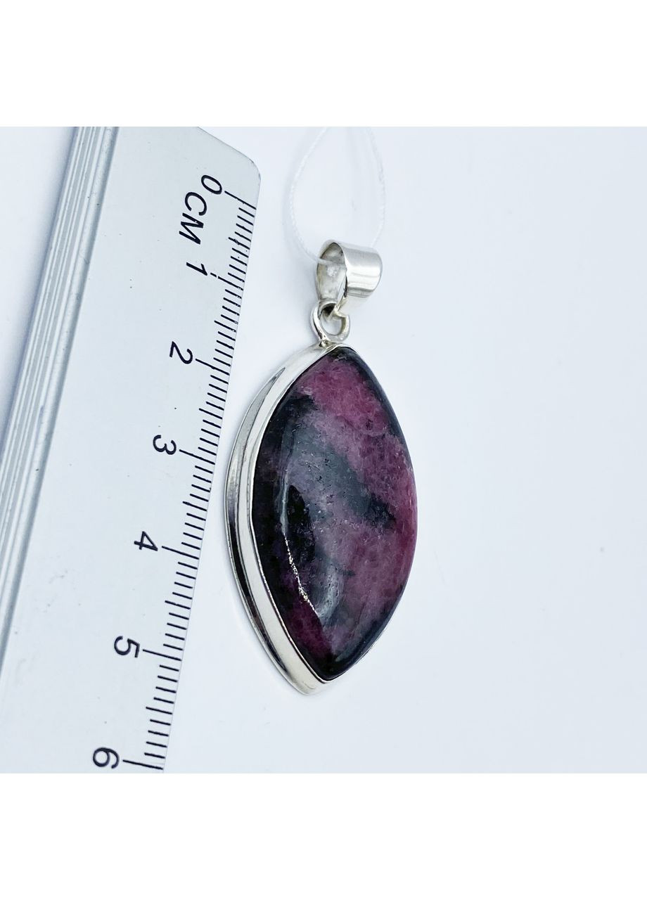 Кулон серебряный с родонитом 12,82 г No Brand (369737663)