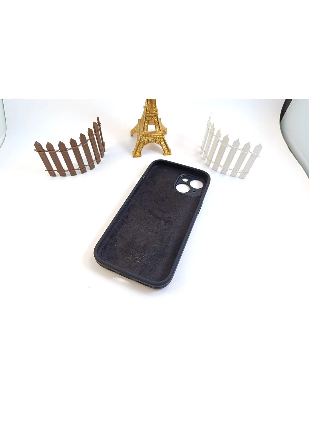 Чехол для iPhone 15 (1 цвет BLACK), силиконовый оригинальный чехол для iPhone 15 черный Silicone Case (396507816)
