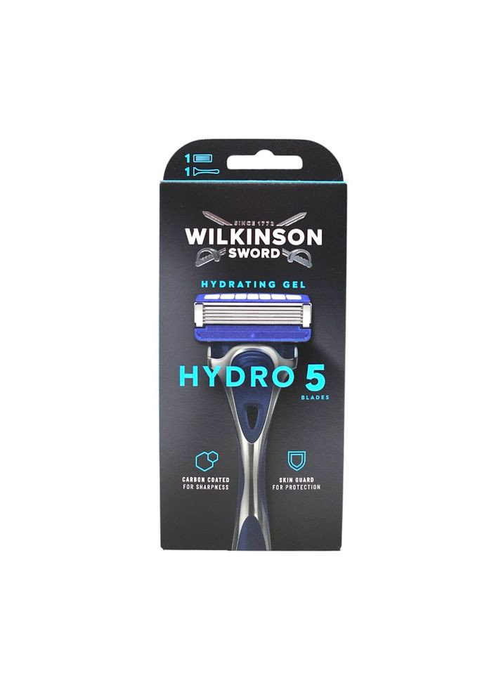 Бритва для бритья мужская Hydro 5 лезвий 1 шт + сменный картридж 1 шт Wilkinson Sword (337508461)