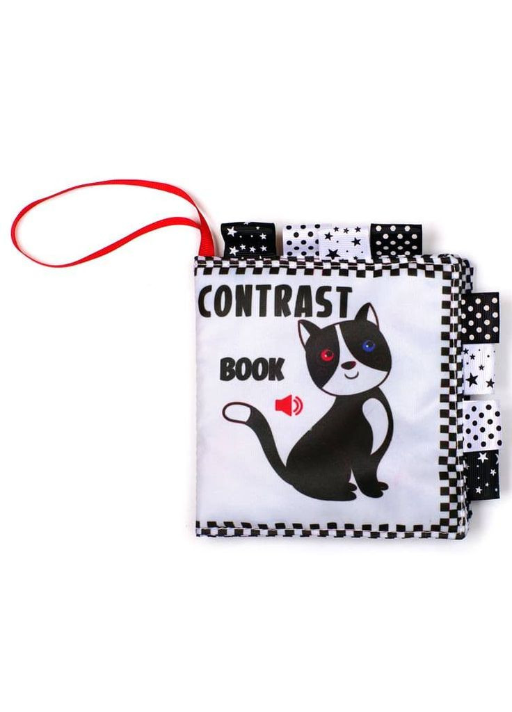 Контрастная книга «Котик» Книжковий хмарочос (370060281)