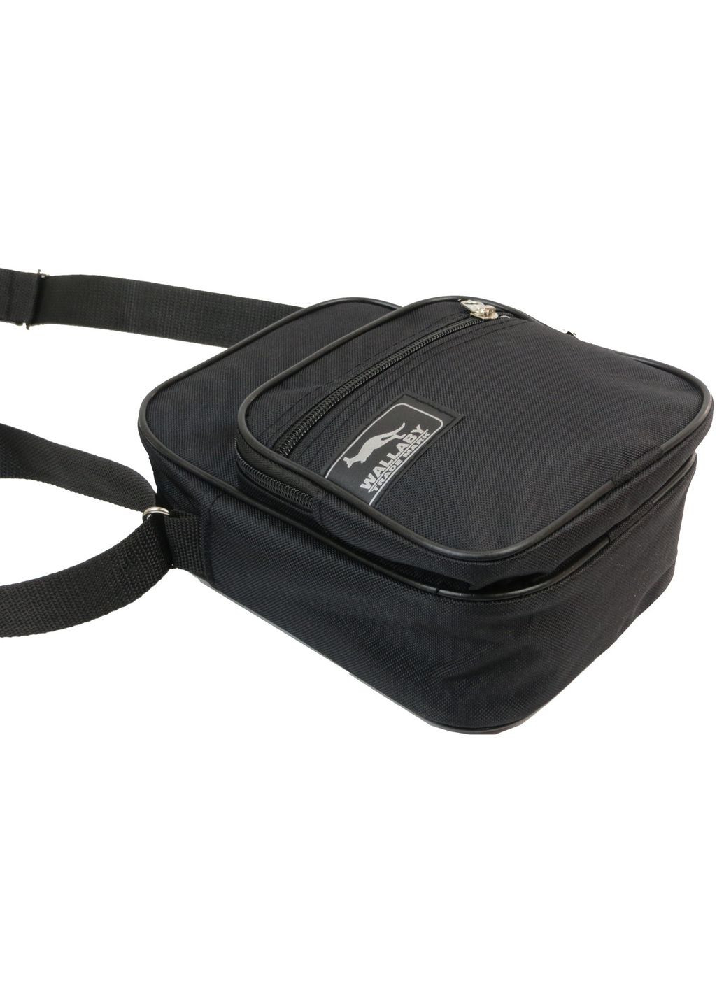 Чоловіча сумка із поліестеру чорна Wallaby (360893625)