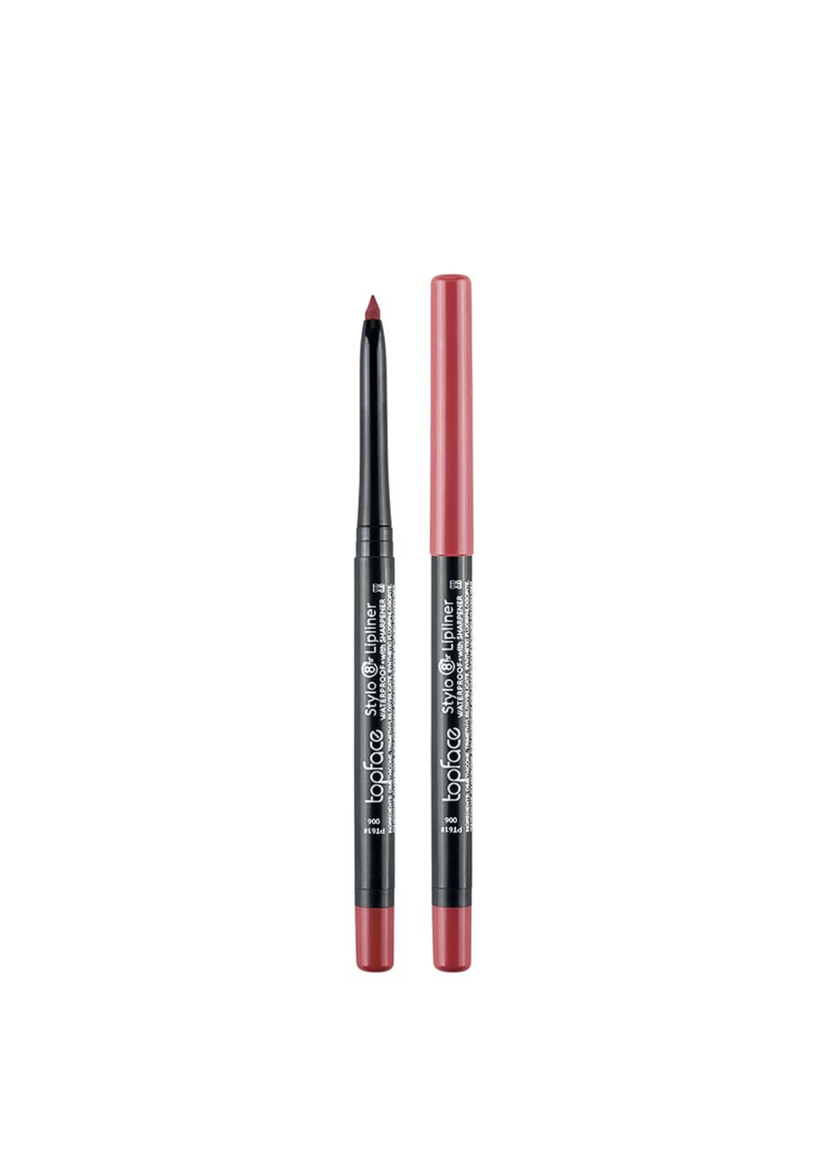Олівець для губ водостійкий Stylo Lipliner матовий № 001 Рожево-бежевий (PT618) TopFace (331020845)
