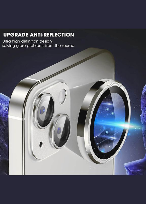 Захисне скло на Apple iPhone 15 / 15 Plus / для айфон 15, айфон 15+ плюс на камеру Epik (356096391)