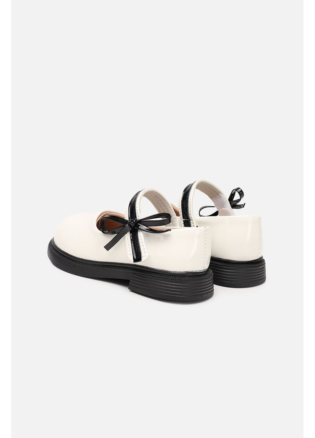 Молочные туфли для девочки цвет молочный cb-00278085 No Brand