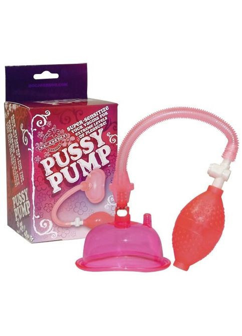 Вакуумный насос для вагины Pink Pussy Pump от (США) INTERSHOP Doc Johnson (341303363)