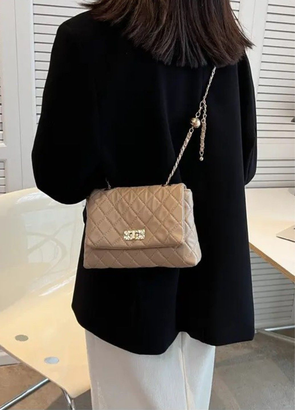 Стильная миниатюрная женская сумочка Caramel Latte No Brand (292015527)