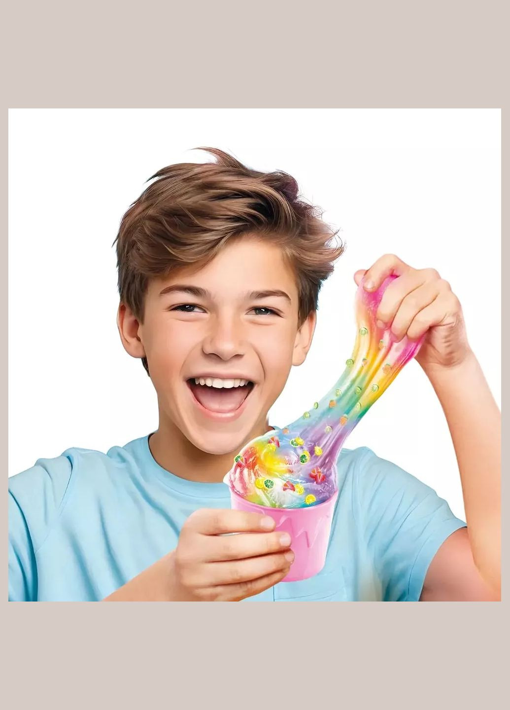 Набор для творчества Slime DIY Фабрика Фруктовый лед (SSC310) Canal Toys (331164134)