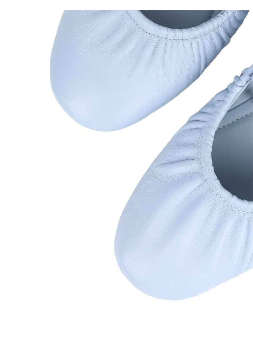 Жіночі жіночі балетки 5067-015-y6760 блакитний шкіра MIRATON | блакитні (327538707)