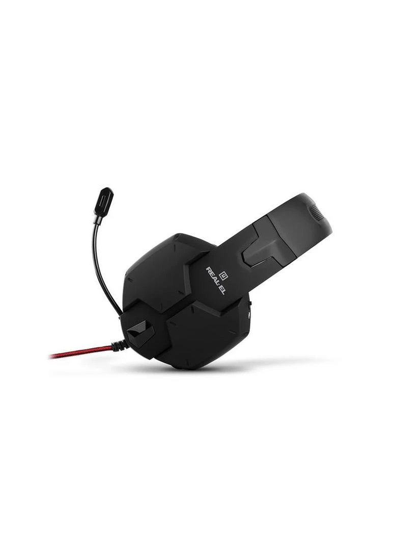 Гарнітура GDX-7790 Black, стерео, USB, потужний звук, віртуальний об'ємний звук 7.1 Real-El (354745707)