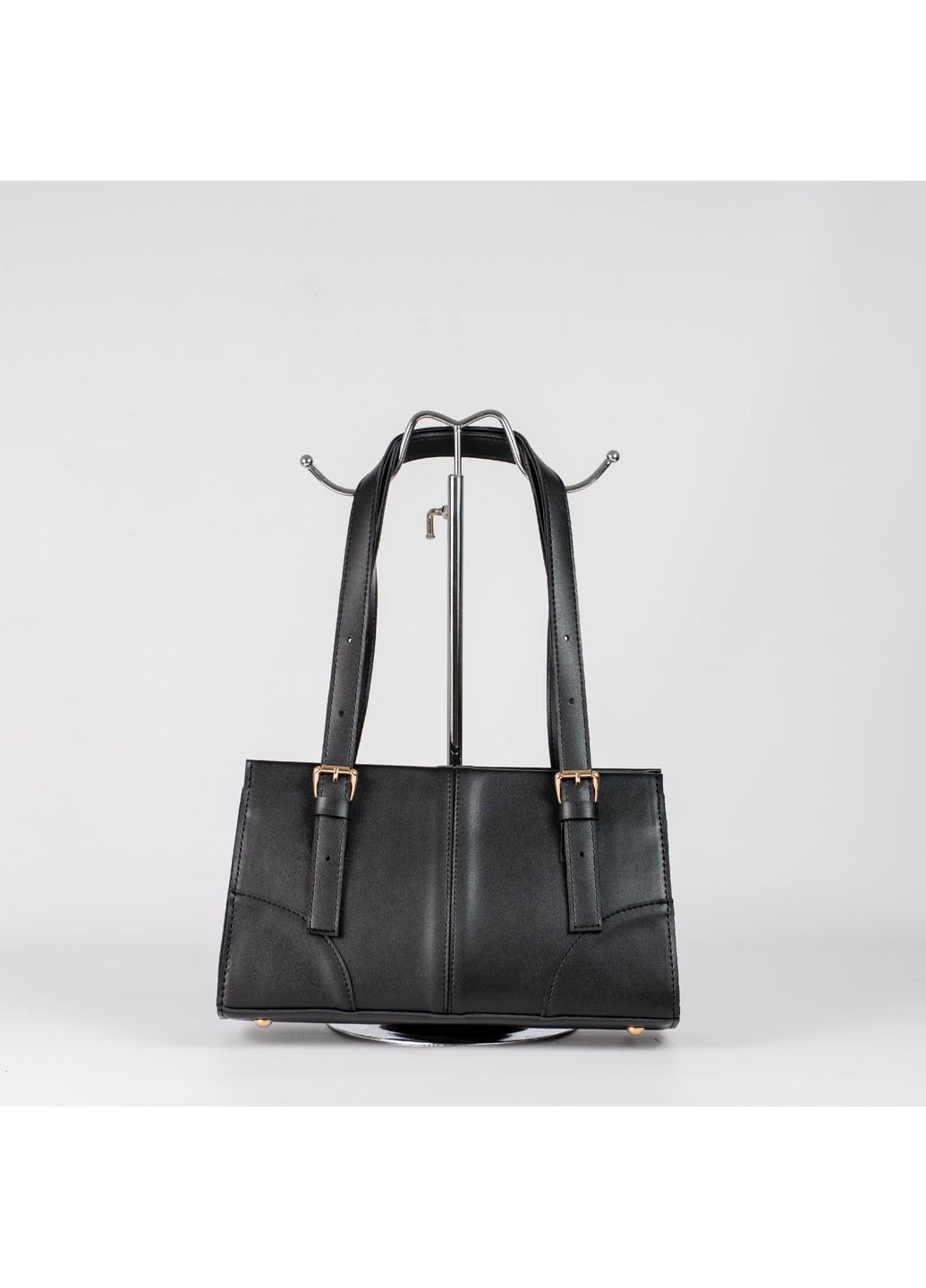 Сумка жіноча Крос боді чорна з екошкіри NIUNIU (361230258)