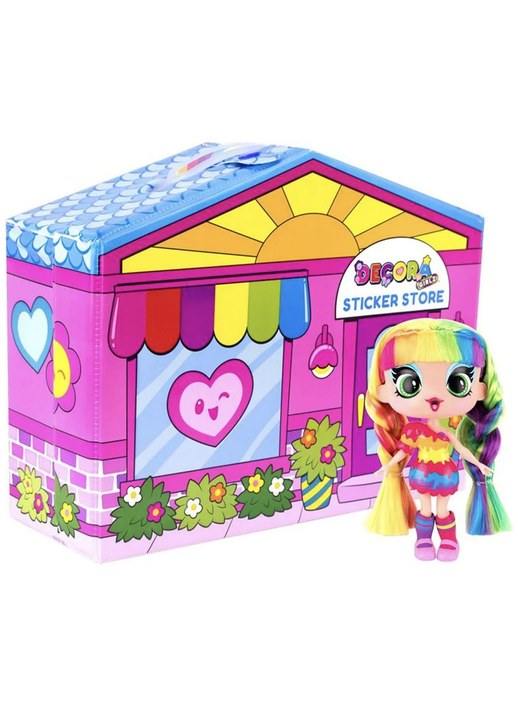 Игровой набор с куклой Дизайнерский магазин наклейок () DECORA GIRLZ D1009 (331790021)