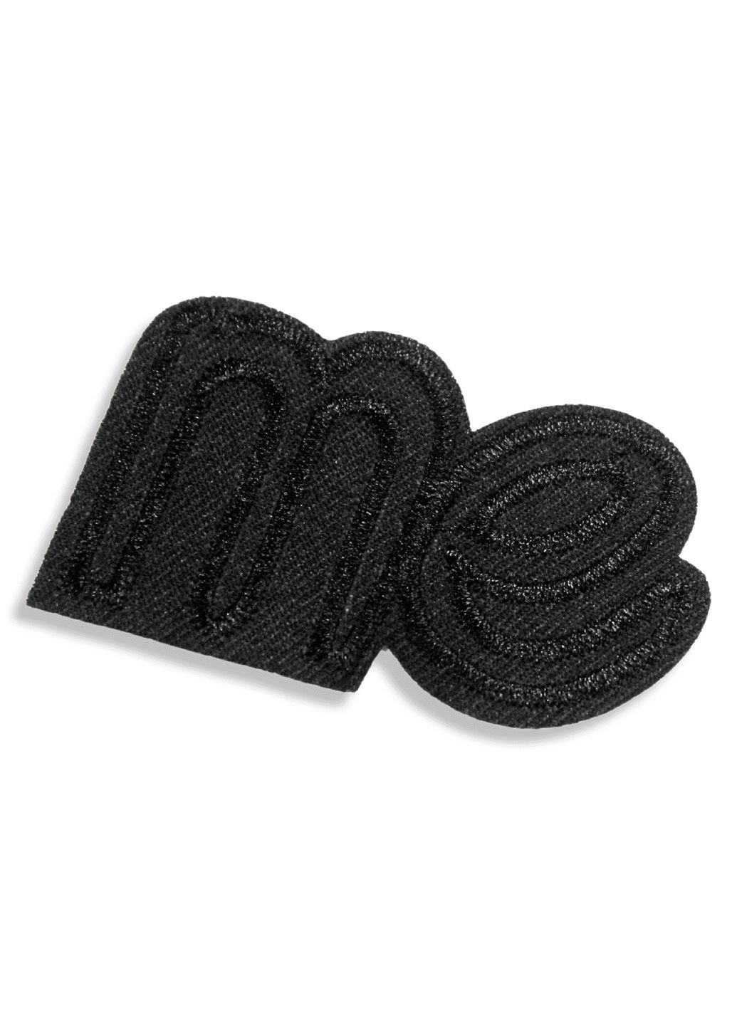 Аплікація для одягу нашивка №152 ME чорний 9шт/7х5см FROM FACTORY A152 (335398729)