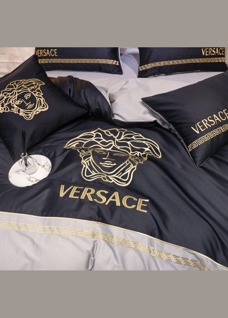 Простирадло Вілена бязь Голд Люкс 220×240 см Версаче Vilenna (333707173)