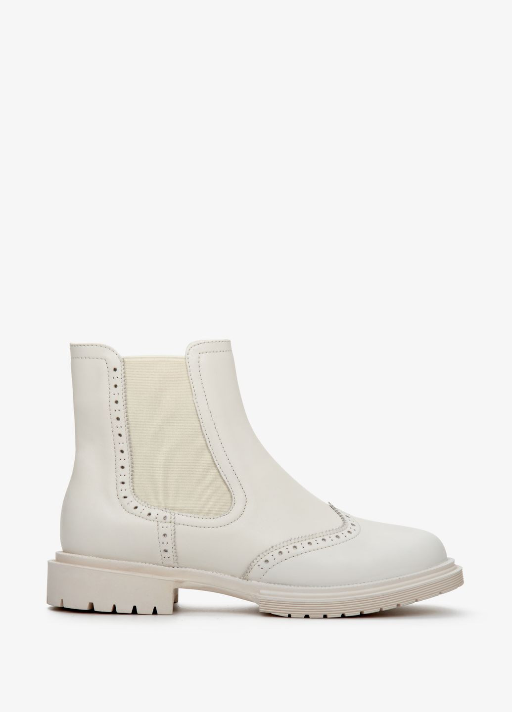 Осенние челси, цвет молочный Estro