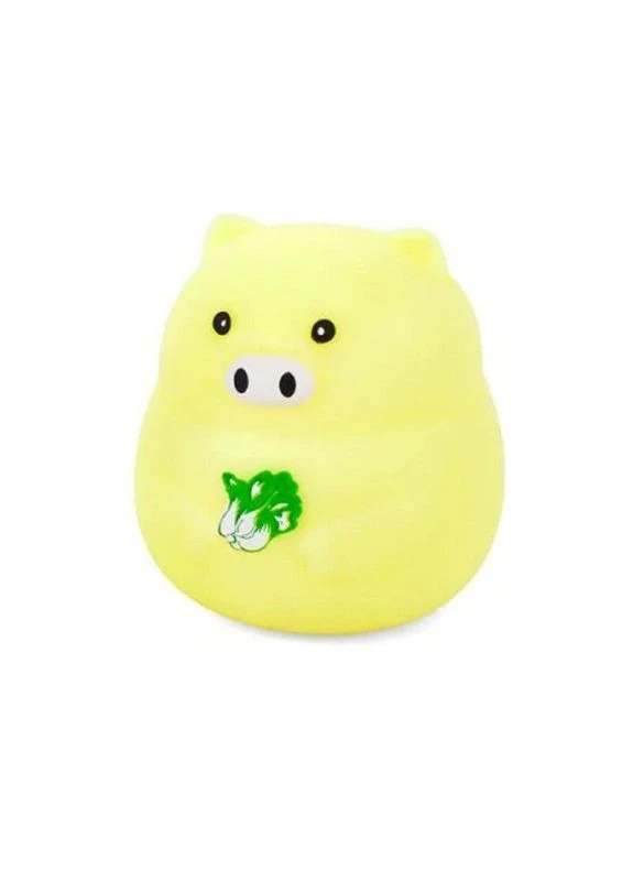 Дитяча іграшка-антистрес "Свинка" MS 3950(Yellow) з борошном, 8 см MS 3950(Yellow) Bambi (393937241)