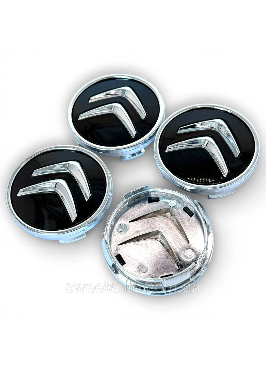 Ковпачки в диски 60/57 заглушка для дисків Сітроен (4 шт.) Citroen (387345309)