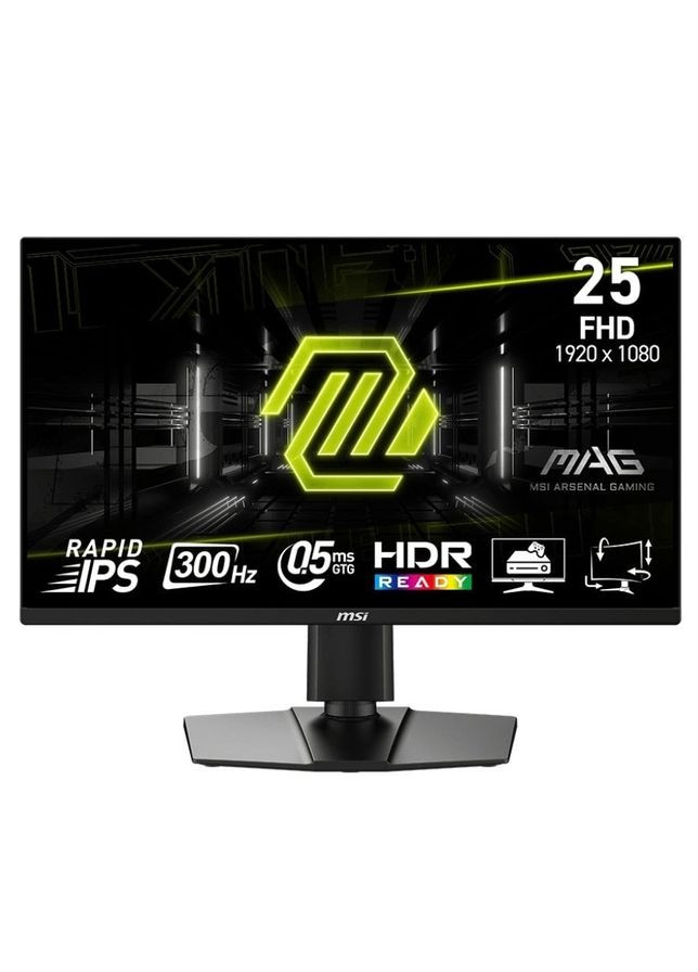 Монитор 24.5" MAG 255PXF IPS Black 300Hz MSI (361851859)