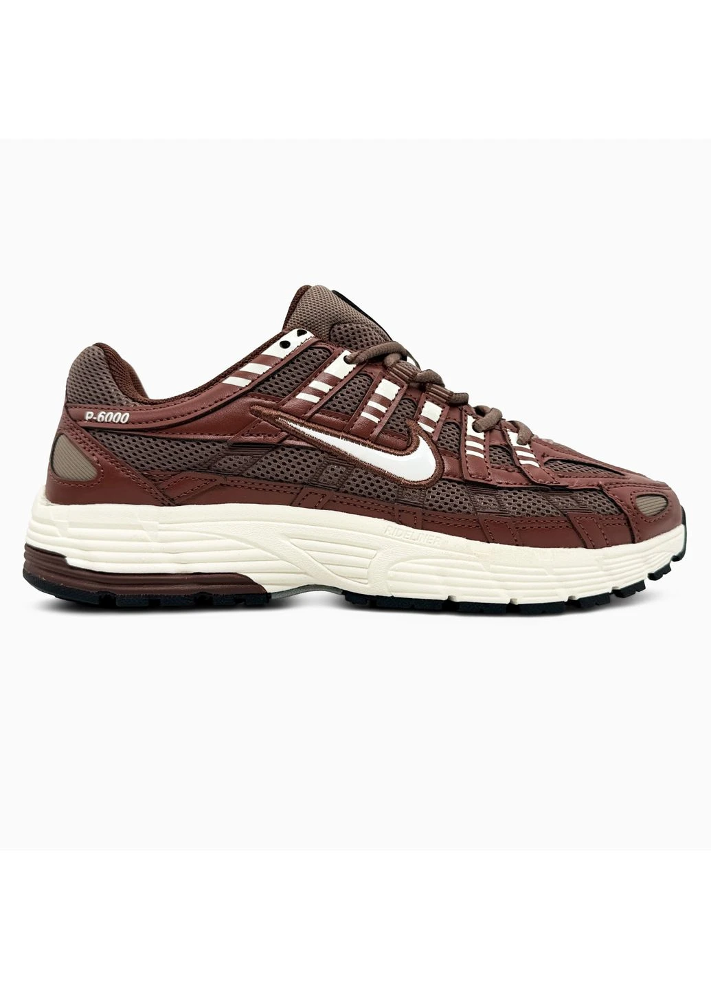 КРОСІВКИ ЖІНОЧІ NIKE P-6000 FAUNA BROWN SOFT PEARL НАЙК П-6000 КОРИЧНЕВІ No Brand коричневі демісезони (391941366)