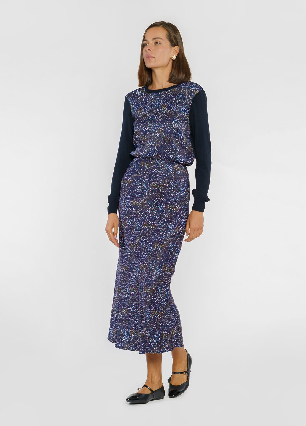 Синій зимовий джемпер жіночий синій Arber Crew-neck WCaddy 2 WTR-17