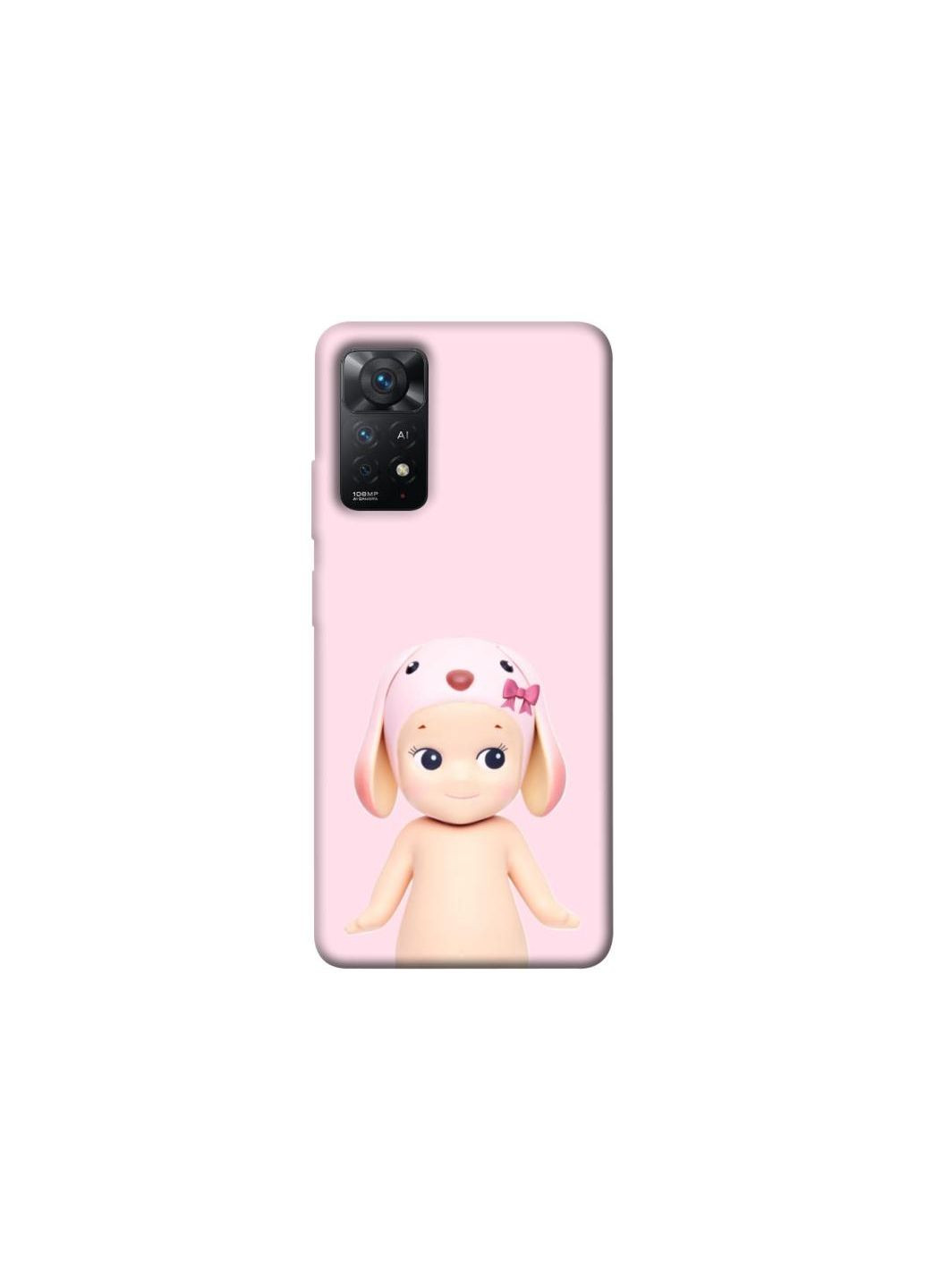 Чохол на Xiaomi Redmi Note 11 Pro 4G/5G Pink Ribbon Hop Frontalka (352211947)
