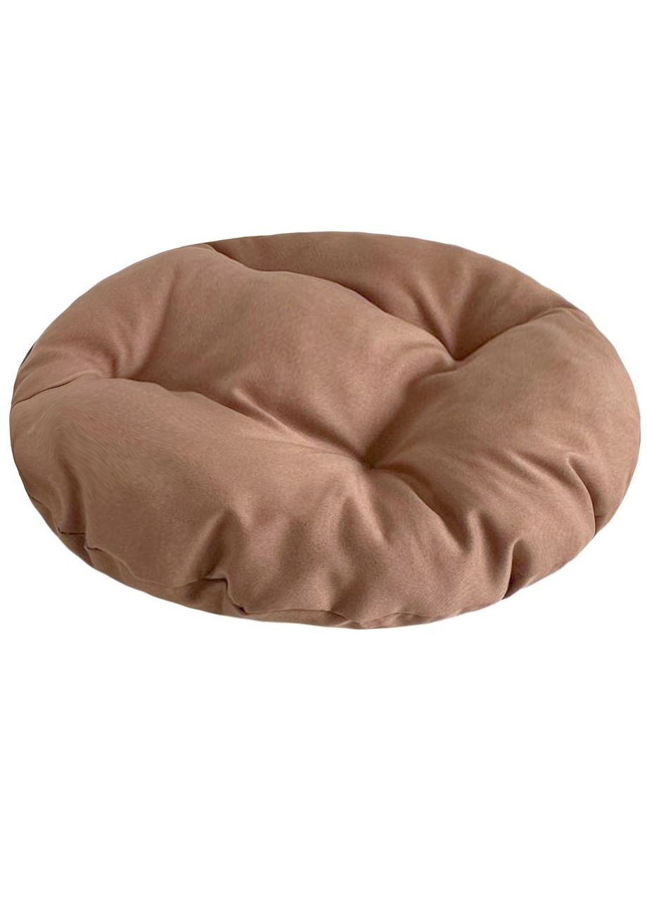 Подушка для стільця та крісла Ø см капучино No Brand (324828553)