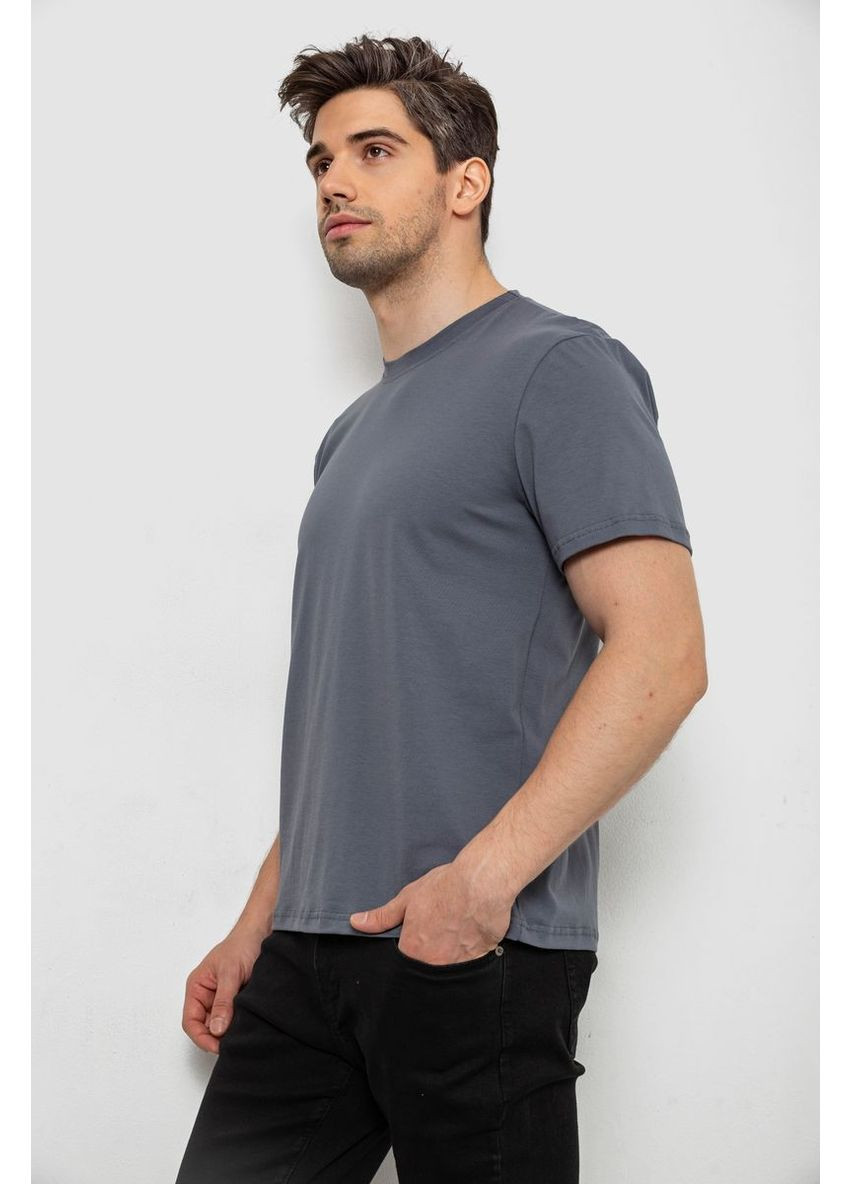 Сіра футболка чоловіча однотонна Annabelle 238R155