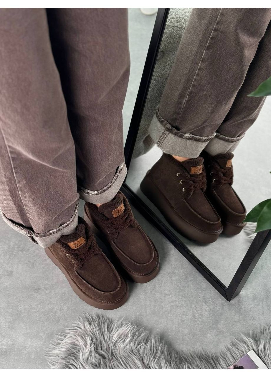 Угги на шнуровке No Brand (370212980)