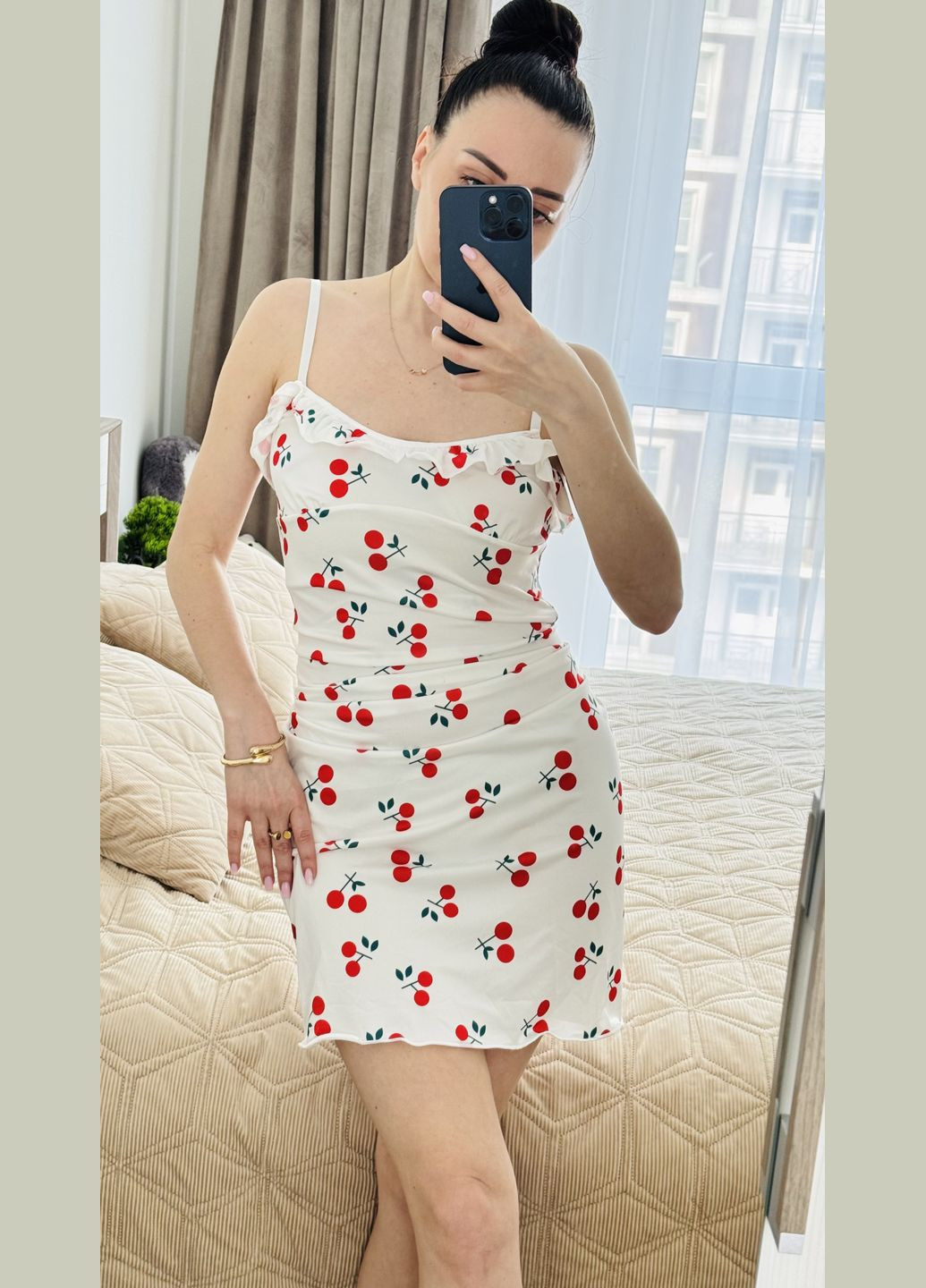 Нежный пеньюар с акцентным лифом Simply sexy (336338119)