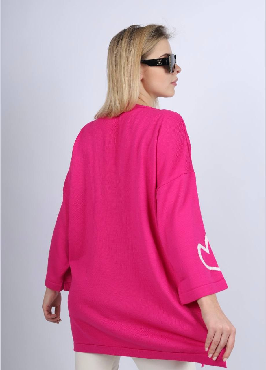 Розовый демисезонный свитер Anastasimo