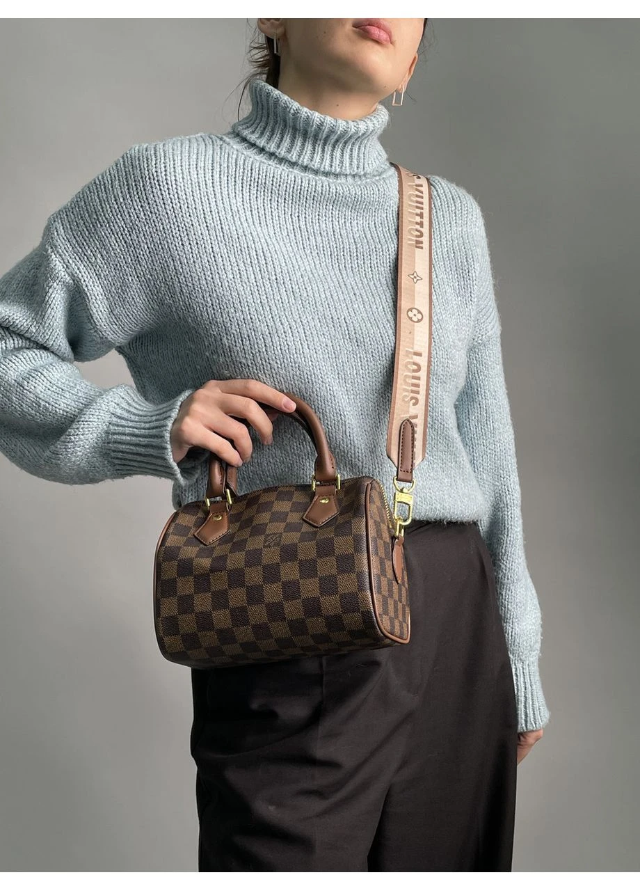 Сумка жіноча Speedy Nano Brown/Chess No Brand (386417294)