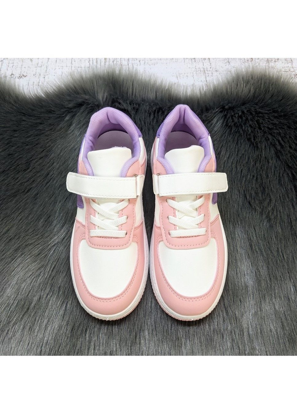 Розово-лиловые демисезонные кроссовки детские для девочки XIFA