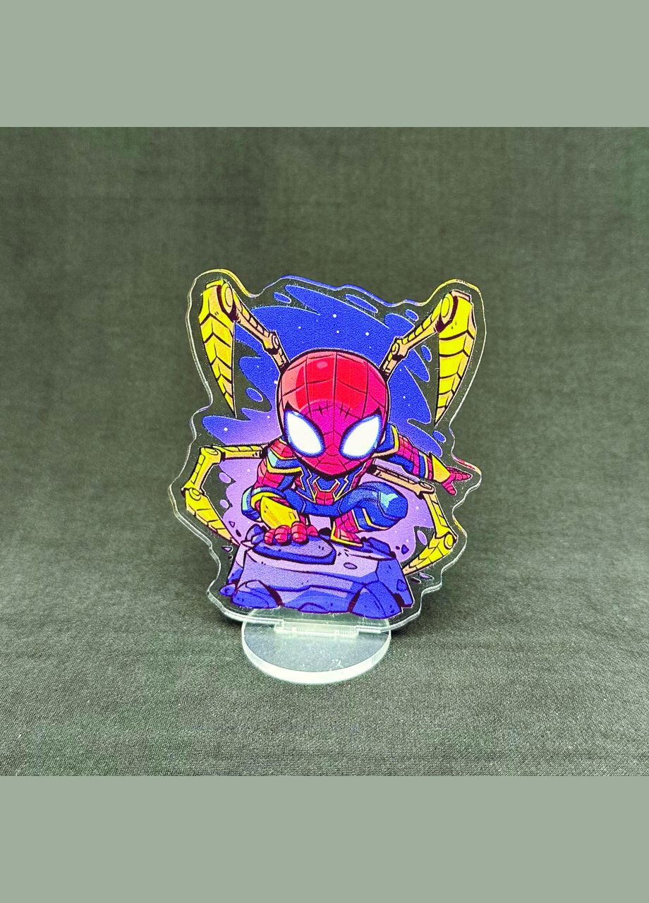 Акриловая коллекционная фигурка Чиби Chibi Человек-паук 10 cм No Brand (339619692)