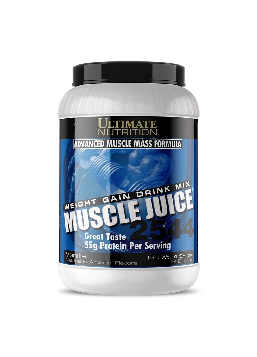Гейнер Ultimate Muscle Juice 2544, 2.25 кг Ваниль Ultimate Nutrition (293478176)