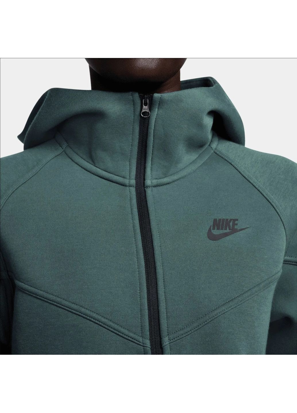 Толстовка жіноча Sportswear Tech Fleece Windrunner Turquoise Nike (365962547)