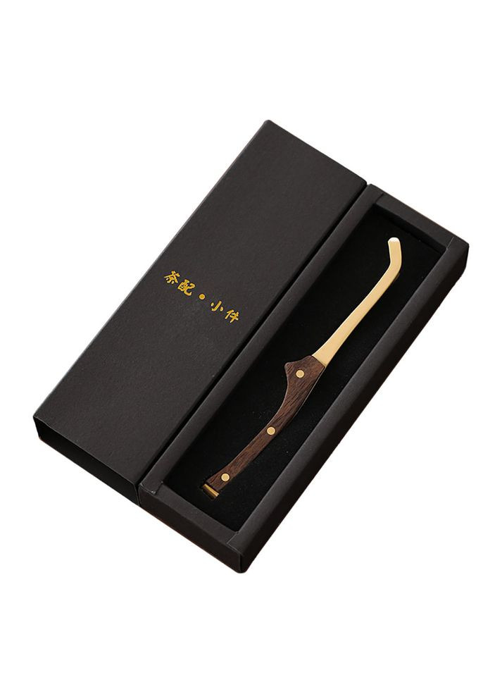 Чайний пінцет, мідь/дерево 16,7см No Brand (305064764)