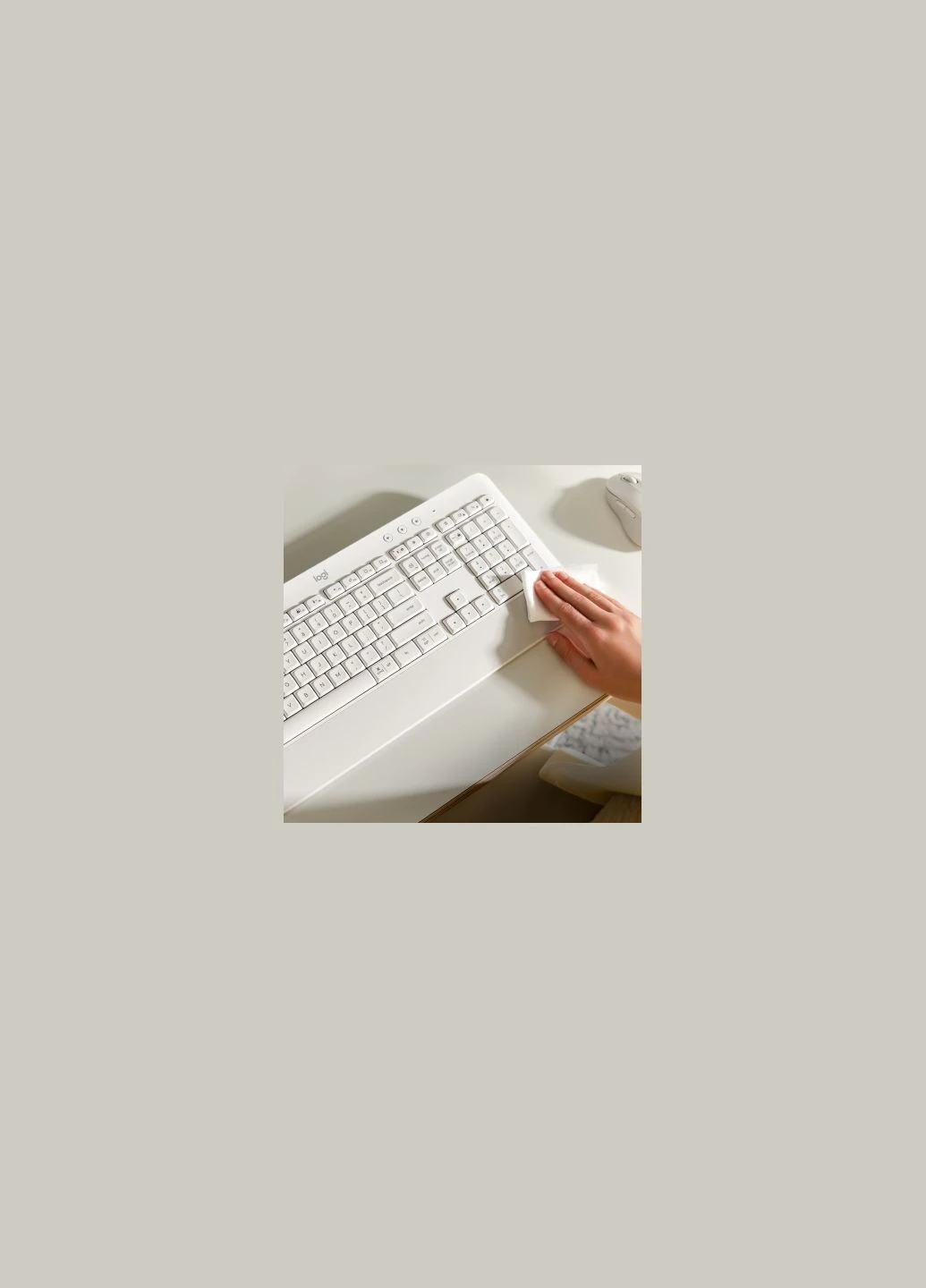 Клавиатура Signature K650 USB/Bluetooth UA OffWhite (920-010977) Logitech Signature K650 USB/Bluetooth UA Off-White (276776765)