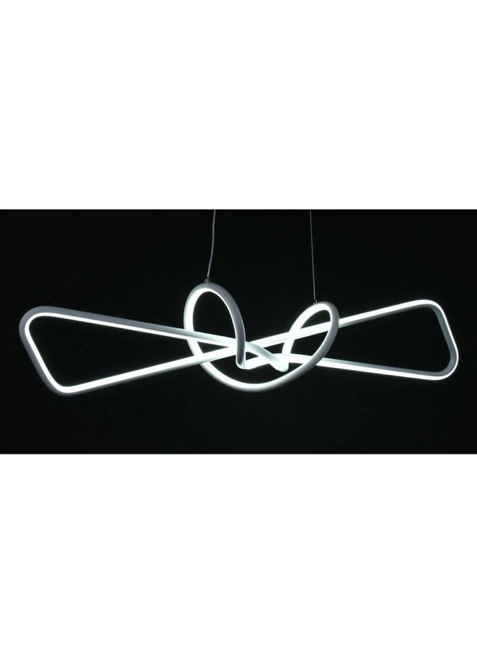 Люстра светодиодная подвесная LED светильник для квартиры на потолок лэд 27484 Белый 25-150х15х85 см. Sunnysky (335974872)